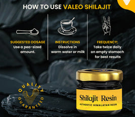 Valeo Pure Himalayan Shilajit Resin 20g