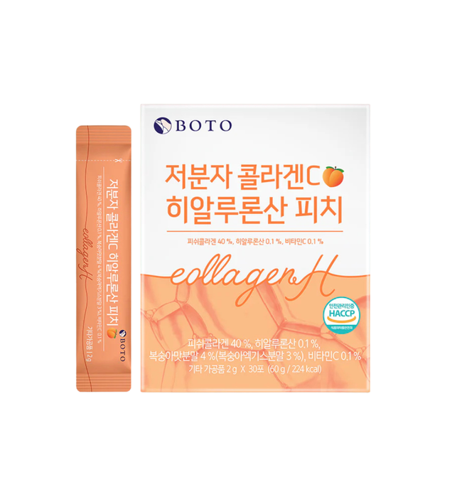 Small Molecular Collagen C Hyaluronic Acid Peach - 2 g x 30