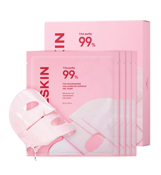 TXA Niacinamide Collagen 99 Capsule Gel Mask - 4 Sheet Masks
