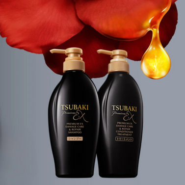 Tsubaki Premium EX Damage Care & Repair Conditioner Treatment - 450 ml