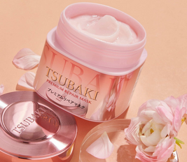 Tsubaki Premium Repair Hair Mask Pink Camellia - 180 g