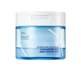 Ultra-Low Molecular Hyaluronic Acid Zinc Cooling Pad - 60 Pads