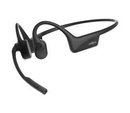 SHOKZ OpenComm2 2025 Upgrade Bone Conduction Headset, Open-Ear Bluetooth Headphones with Noise Cancelling Mic, Wireless Earphones for Work, Call, Meeting, Driving, 16H Talktime