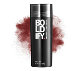 BOLDIFY Hair Fibers (28g) - Fill In Thinning and Fine Hair for an Instantly Fuller, Thicker Look - 14 Shades for Women & Men - Dark Auburn