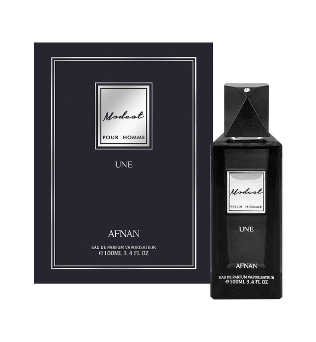 AFNAN Modest Pour Homme Une Eau De Parfum for Men, 100ML