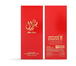 Almajed for Oud Miral Rouge Perfume, 75ML