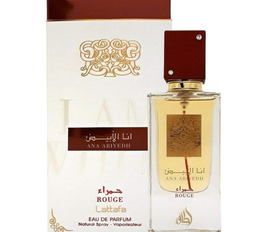 Lattafa Ana Abiyedh Rouge Unisex Eau De Perfume, 60 ML