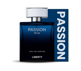 Liberty Luxury Passion Perfume for Men (100ml/3.4Oz), Eau De Parfum (EDP), Crafted in France, Long Lasting Smell, Spicy Notes.