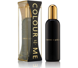 COLOUR ME Gold Femme Perfume for Women. 100ML Eau de Parfum. Luxury Fragrance - Ladies Perfume, Long Lasting Womens Perfumes by Milton-Lloyd