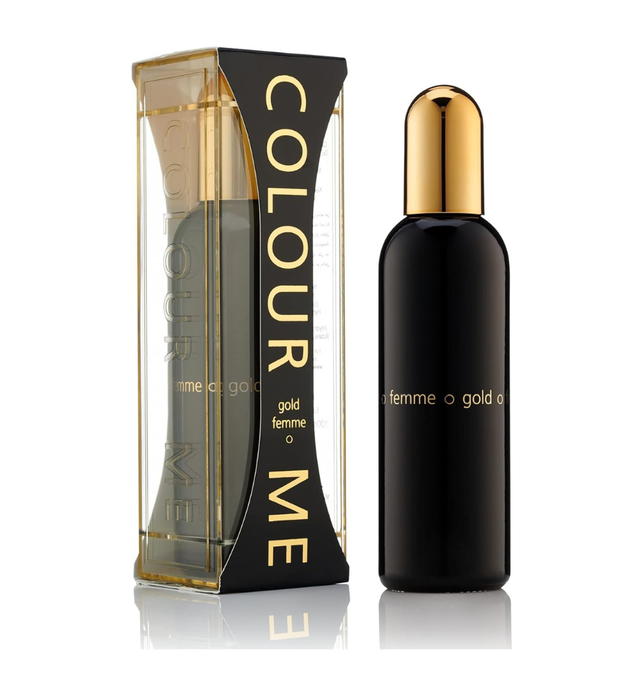 COLOUR ME Gold Femme Perfume for Women. 100ML Eau de Parfum. Luxury Fragrance - Ladies Perfume, Long Lasting Womens Perfumes by Milton-Lloyd
