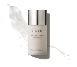 TIRTIR Milk Skin Rice Toner | Deep Moisturizing, Hydrating Toner for face, Niacinamide, Ceramide, Rice Bran Extract, Nature-Oriented Ingredients for Korean Skin Care, Vegan, 1.69 Fl Oz