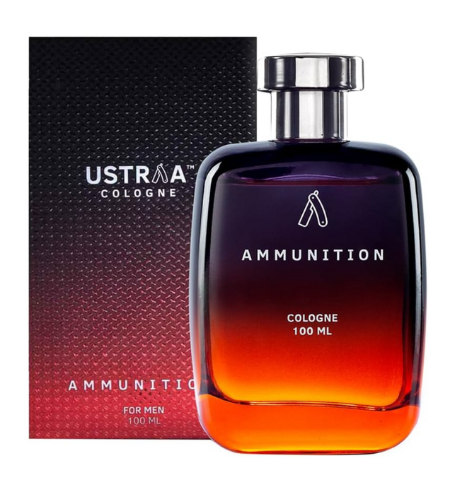 Ustraa Ammunition Cologne 100ML Long Lasting Perfume Masculine Fragrance