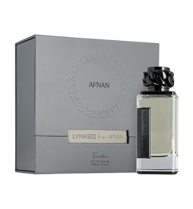 AFNAN Lynked Freedom (Black) For Men Eau De Parfum, 100 ML