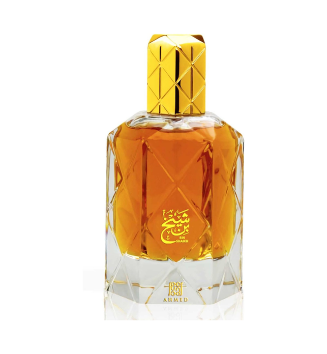 AHMED BIN SHAIKH EDP - 90 ML (Spray), Blended Unisex Oud with Intense Profile, Balsamic Floral Oud for Men and Women. by Al Maghribi Arabian Oud and Perfumes Dubai