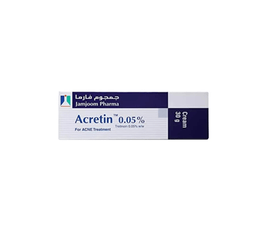 Jamjoom Pharma - Acretin .05% Cream for Acne Treatment, 30g