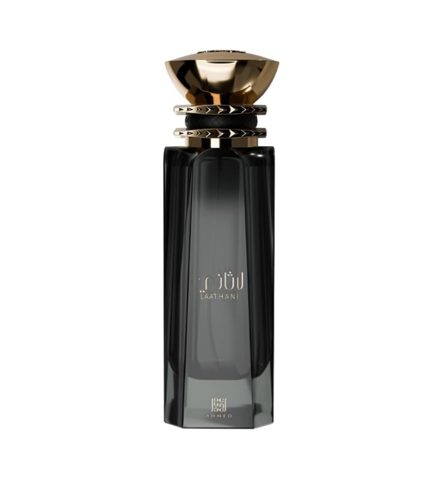 Ahmed Al Maghribi Laathani 80ML | Eau De Parfum | Perfume for men | Long Lasting | Perfume for women | unisex | White Amber | Leather | Rosemary | Pink Pepper | perfumes