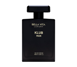 Bella Vita Luxury Perfume For Men - Bellavita KLUB Eau De Parfum for Men| Musky & Spicy Men's Perfume| Lemon, Rose & Vanilla| Long Lasting Fragrance for Men- 100 ML