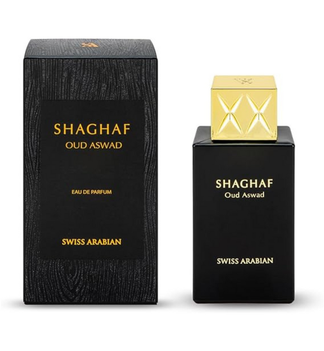 Swiss Arabian Shaghaf Oud Aswad Unisex Eau De Parfum 75 ML