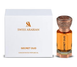 Swiss Arabian Secret Oud Unisex Perfume Oil 12ML