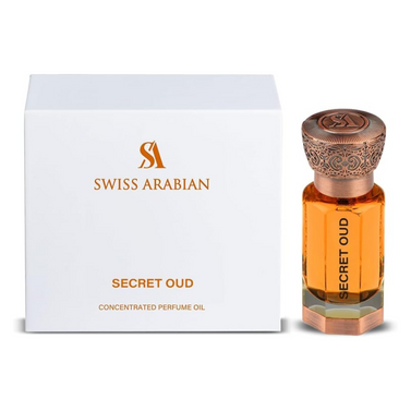 Swiss Arabian Secret Oud Unisex Perfume Oil 12ML