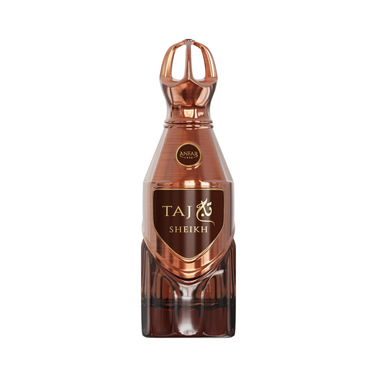 Anfar Taj Collection Sheikh Extrait De Parfum for Men, 100ml Long Lasting Luxury Woody Spicy Fragrance with Cedarwood, Bergamot and Incense Notes for Day and Evening Wear