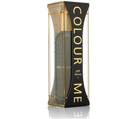 COLOUR ME Gold Femme Perfume for Women. 100ML Eau de Parfum. Luxury Fragrance - Ladies Perfume, Long Lasting Womens Perfumes by Milton-Lloyd