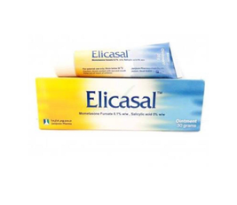 Elicasal Ointment  Mometasone 0.1% Salicyclic Acid 5%, 30g