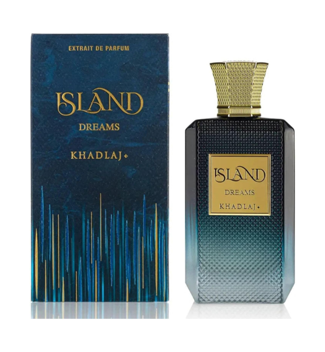 KHADLAJ ISLAND Parfum Spray for 100ML (Citrus, Spicy, Vanilla)