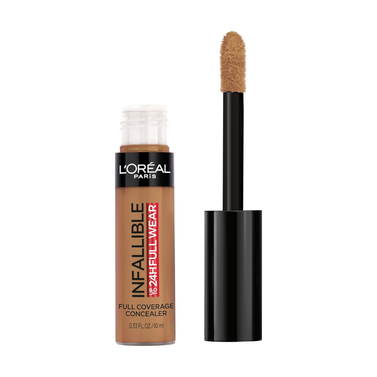 L'Oreal Paris Makeup Infallible Full Wear Waterproof Matte Concealer, Full Coverage, Honey, 0.33 fl. oz.