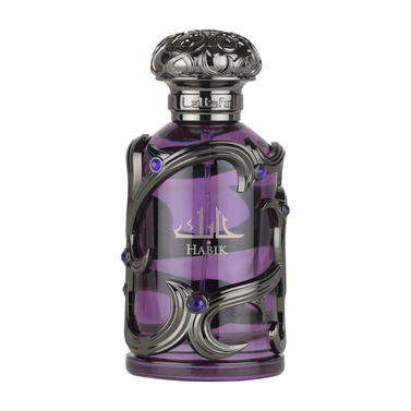 Lattafa Habik Spicy, Aromatic, Woody, Musky, Eau de Parfum Spray Long-Lasting Fragrance for Men, 100 ML