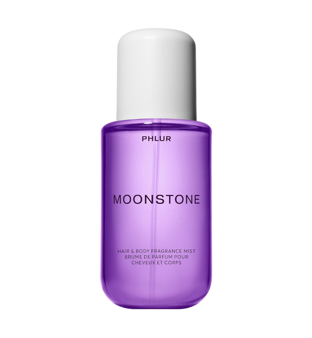 PHLUR Moonstone Body Mist -Hair & Body Fragrance Mist Apple, Lemon, Jasmine, Sandalwood & Vanilla Body Spray (8 Fl Oz)