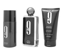 Afnan Gift Set 9 PM Eau De Perfume 100 ML+Deodorant 150 ML+Shower Gel 150 ML|Gift Set For Men