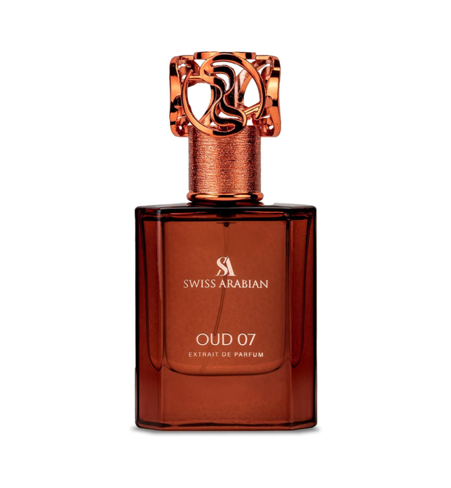 Swiss Arabian Oud 07 Extrait de Parfum, 50ml, Premium Quality Perfume, Unisex Fragrance, Oud, Gourmand, Luxurious Blend Perfume for Women and Men