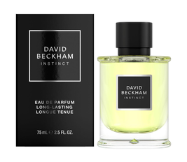 David Beckham Instinct Eau de Parfum for Men, Fougère Citrus Perfume, Captivating & Dynamic David Beckham Fragrance, Sophisticated Perfume Bottle 75ml (2.5oz)