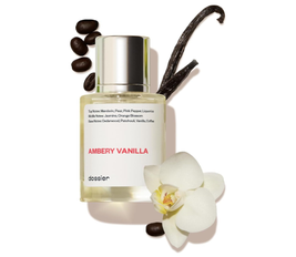 Dossier  Ambery Vanilla 1.7Oz (50ML)  Eau de Parfum  Inspired by Y S.L's B.lack O.pium  Long-lasting Fragrance  Feminine