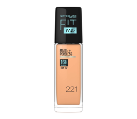 Maybelline New York New York Fit Me Matte & Poreless Foundation 16H Oil Control with SPF 22-221