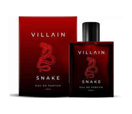 Villain Snake Perfume for Men Eau De Parfum (EDP) 100 ML Premium Strong, Smoky and Masculine Fragrance for Men, Best Gift for Men, Amberwood, Oakmoss, Patchouli, and Vetiver