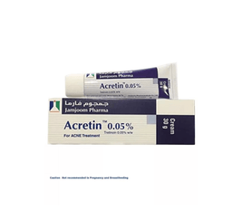 Jamjoom Pharma - Acretin .05% Cream for Acne Treatment, 30g