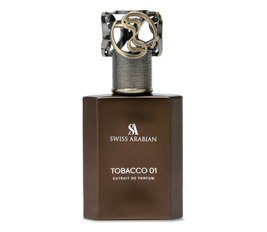Swiss Arabian Tobacco 01 Extrait de Parfum, 50ml, Premium Quality Perfume, Unisex Fragrance, Oriental, Woody, Luxurious Blend Perfume for Women and Men