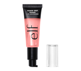 e.l.f. Power Grip Primer + 4% Niacinamide, Gel-Based & Hydrating Face Primer, Evens Skin & Brightens, Grips Makeup, Vegan & Cruelty-Free, 0.811 Fl Oz, Pink, Pack Of 1, 24 ML