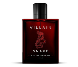 Villain Snake Perfume for Men Eau De Parfum (EDP) 100 ML Premium Strong, Smoky and Masculine Fragrance for Men, Best Gift for Men, Amberwood, Oakmoss, Patchouli, and Vetiver