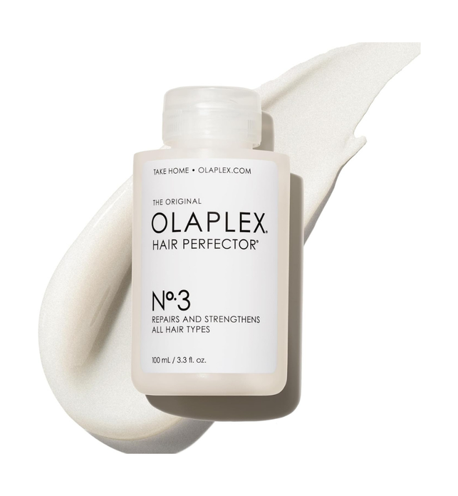 Olaplex No. 3 Hair Perfector Repairing Hair Treatment, Concentrated for Dry Damaged Hair, Repairs & Strengthens All Hair Types, 100 mL / 3.3 Fl. Oz.