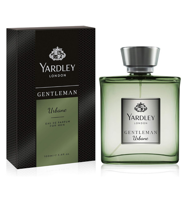 Yardley London Gentleman Urbane Luxury Fragrance Eau De Parfum, Sandalwood, Patchouli And Musk, 100 ML