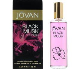 Jovan Black Musk Eau De Cologne for Women, 96 ML