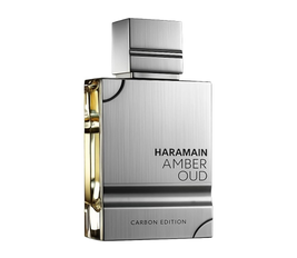 Al Haramain Amber Oud Carbon Edition Eau De Parfum 60ML Long Lasting Arabic Fragrances for Men & Women, Luxury Woody Aromatic Perfume with Lavender, Bergamot, Sea Notes & Vetiver