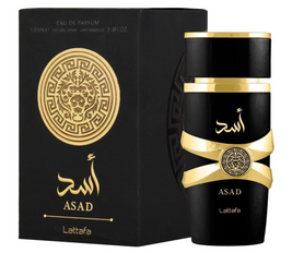 Lattafa Perfumes Asad for Unisex Eau De Parfum Spray, 3.4 Ounce