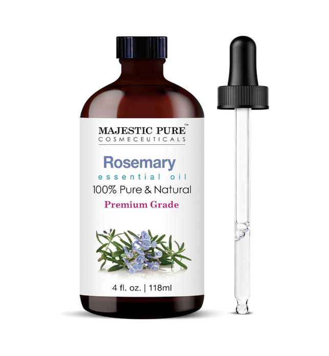 Majestic Pure Rosemary Essential Oil - Pure and Natural Aromatherapy Oil - Therapeutic Grade, 4 fl. oz.