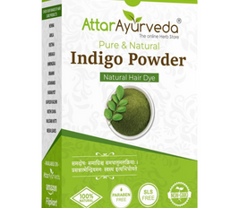 ATTAR AYURVEDA Indigo Powder for Black Hair (200g)