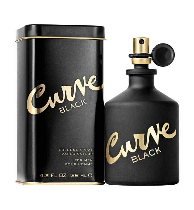 Curve Liz Claiborne Black for Men, 4.2 oz Cologne Spray