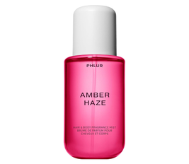 PHLUR Amber Haze Body Mist Spray for Hair and Body, for Women and Men, Fragrance Notes of Amber, Jasmine, Saffron and Vanilla